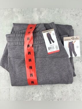 Mondetta Women's Size M Purple Fleece Pants NWT